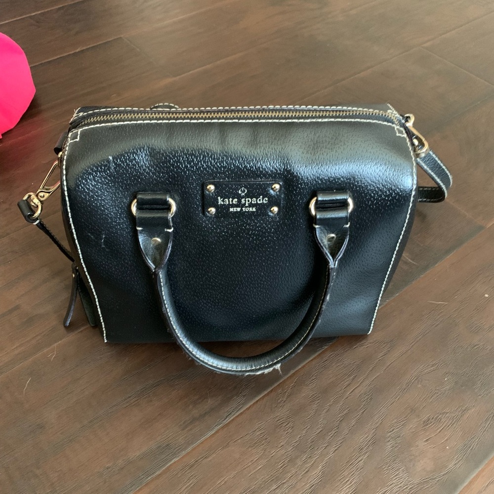 kate spade black purse
